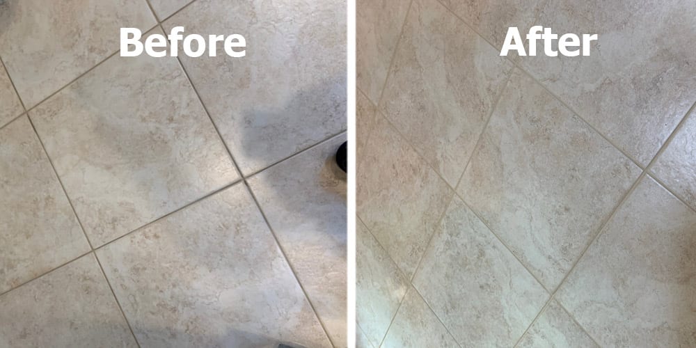 professional grout clean and color seal in Monroe NJ