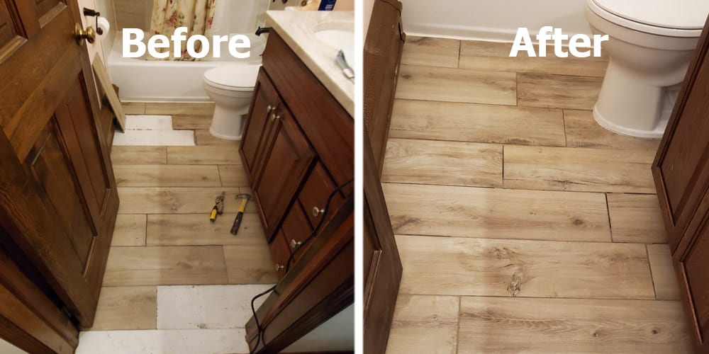 East Brunswick New Jersey tile replacement