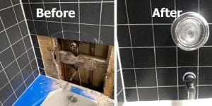 tile water damage repair New Jersey