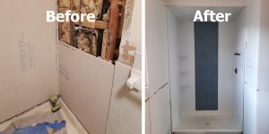 custom shower tile installation in central NJ