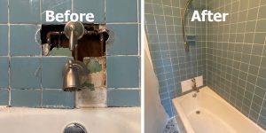 tile wall repair colts neck NJ