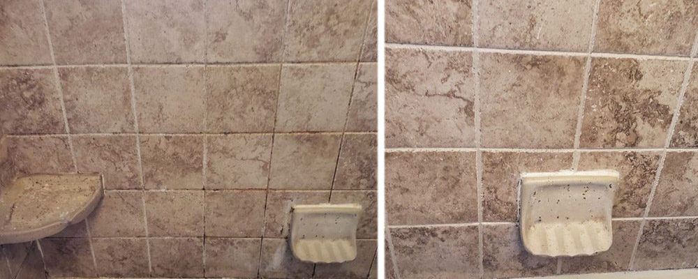 shower regrouting in Bridgewater, New Jersey