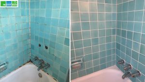shower tile regrouting