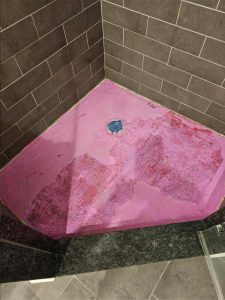 shower floor replacement in NJ